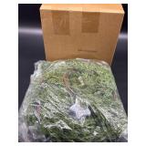 6.2ft Pre Lit Silver Star Lights Christmas Cedar R
