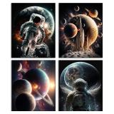 Nilem Design Space Poster Set of 4, Unframed (8