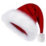 BSVI Baby/Kids/Adults Christmas Hat, Double Santa