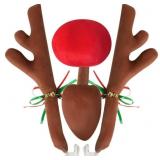 Christmas Car Reindeer Antlers with Red Nose Kit