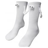 Lot of 4 Pairs, One Size Only Magnetic Socks for C