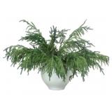 Jutom 6 Pcs 27 Inch Faux Pine Cedar Branches Chris