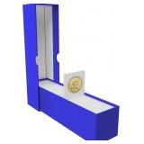 Coin Storage Box, Sturdy Cardboard for 2 x 2 Inch
