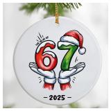 67 Ornament | 67 Christmas Ornament | The Year of