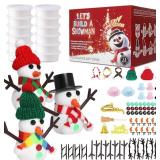 Build a Snowman Kit - Christmas Crafts, Modeling C