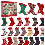 Capoda 24 Pairs Christmas Socks Advent Calendar 20