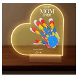 Family Handprint Kit with Light DIY Baby Hand Prin