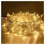 AWQ 66FT 200 LED Indoor String Light Christmas Fai