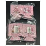 Lot of 2 Sets, HAPPARTY 12PCS Pink Christmas Ginge
