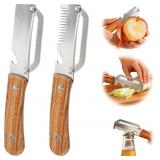 LOT OF 2~~ Multifunctional Vegetable Peeler, 3 in