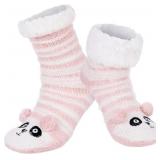 Chassic Warm Fuzzy Sherpa Lined Slipper Socks for