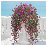 Artificial Fake Hanging Flowers Plant for Outdoors