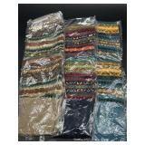 3 Pairs Leg Warmers for Women (Navy, Khaki, Blue)