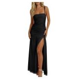 Size small Wenrine Womens Summer Sleeveless Maxi D