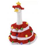 Porch Goose Christmas Outfit for Statue   Funny Ya
