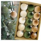 Christmas Balls Ornaments Velvet Christmas Balls -