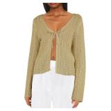 Large Saodimallsu Womens Summer Crochet Lightweigh