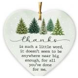 Thank You Ornament 2025   Appreciation Gift for Co