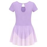 Size small ZILANZI Girls Ballet Leotard with Skirt