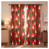 Christmas Tree Curtains Light-Filtering, Thermal I