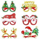 Decorwell 6Pcs Christmas Glasses Party Favors, Fun