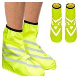Size small Reflective Waterproof Overshoes Bicycle