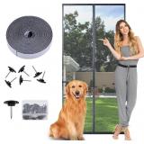Magnetic Screen Door Mesh - Blocks Debris Let Bree