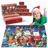Large Advent Calendar Christmas Floor Jigsaw Puzzl