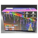 100 foot outdoor string lights remote control/ app