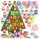 Christmas Advent Slime Set, includs 18 Slimes & Ch
