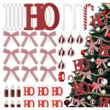 37 Pcs Christmas HOHOHO Decorations DIY Foam Hangi