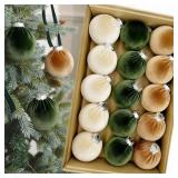 Christmas Balls Ornaments Velvet Christmas Balls -