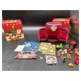 (LOT OF TWO) one displayed Christmas toy sets