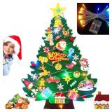 Christmas Decorations, DIY Felt Christmas Tree for