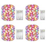 4 Pack Battery Operated Dewdrop Led Lights,Indoor