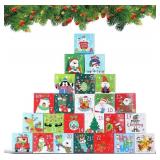 Sliner 120 Pcs DIY Christmas Advent Calendar Boxes