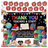 Teacher Appreciation Decorations Set, 71x43in Fabr