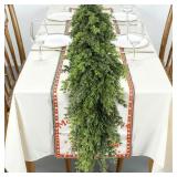 Real Touch Cedar Garland, Christmas Artificial Rea