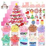 Pink Christmas Slime Advent Calendar, 24 Days of S