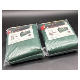 (LOT OF 2) up to 9 foot tree storage bags