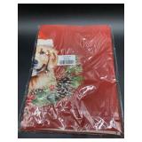 Christmas Golden Retriever Placemats Set of 4, Red