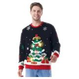 Size large Giggling Getup Ugly Christmas Sweater L