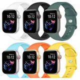 6 Pack Bands Compatible for Apple Watch Band 38mm