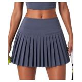 Size Small Pleated Tennis Skirt for Women Athletic