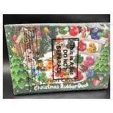 New Advent Calendar Christmas Countdown Toys Rubbe