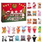 Christmas Party Favors Mini Plush Toys Stocking St