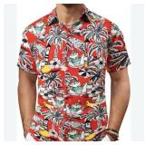 Size Medium Funky Hawaiian Shirt for Men