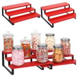 Colingmill 2 Pack 3 Tier Christmas Hot Cocoa Bar S