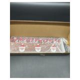Christmas Stocking Holder with 6 Hangers for Wall