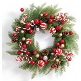 WDS WONDROUS 24 Inch Artificial Christmas Wreath f